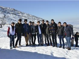 Students Spend Day on Korek Mountain